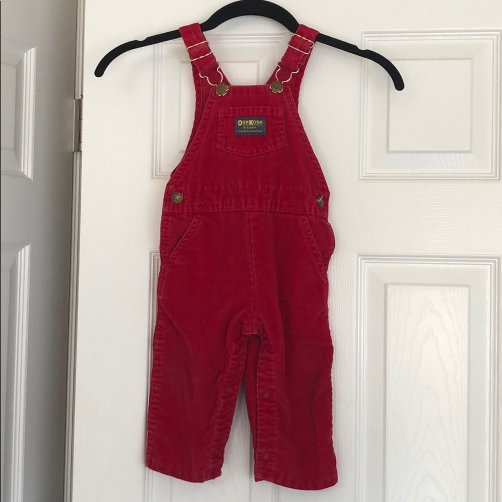 Vintage Osh Kosh B’Gosh Corduroy Overalls for Baby